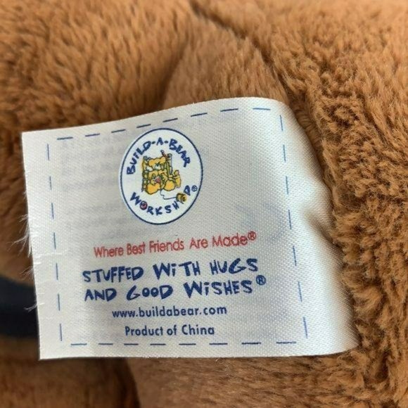 Build A Bear Holly Moose Plush stuffed brown soft - Picture 5 of 5